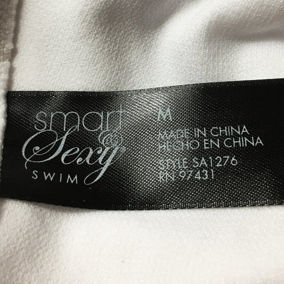 SMART&SEXY Racerback Zip-Front One Piece Swimsuit  NEW!! - Picture 11 of 13